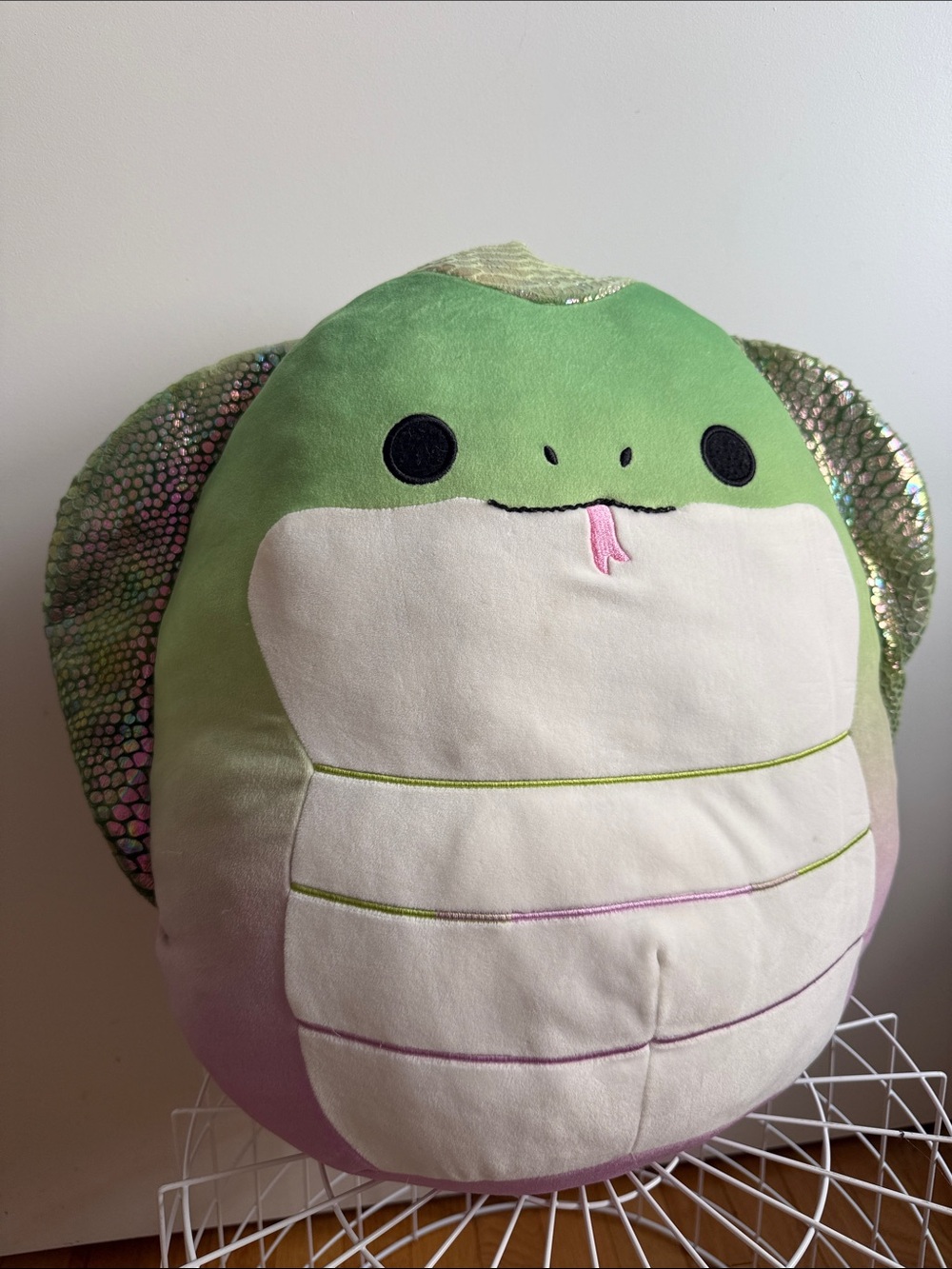Rare Squishmallow 18" Khaled King Cobra Snake.